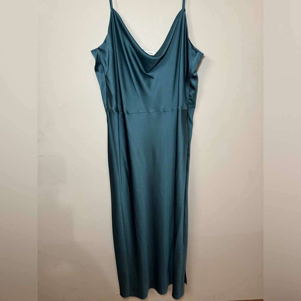 Vince Green Midi Dress